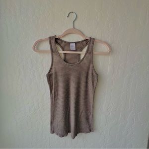 Stars Above Racer Back Pink and Grey Tank Top